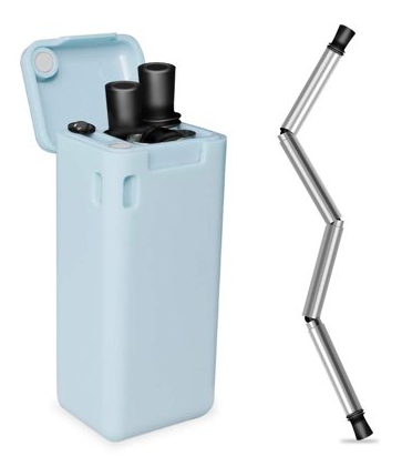 Collapsible Straw With Case